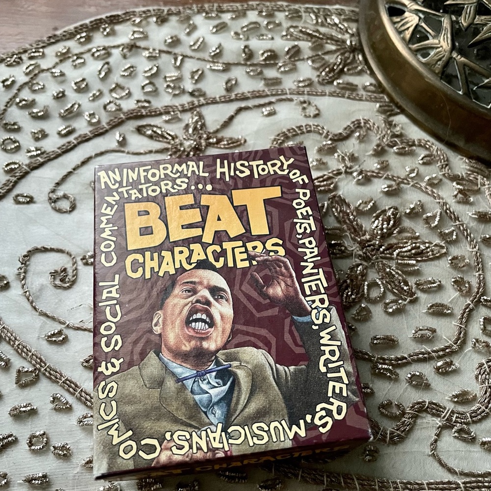Vintage Beat Characters, KitchenSink Press, info cards/art portrait prints